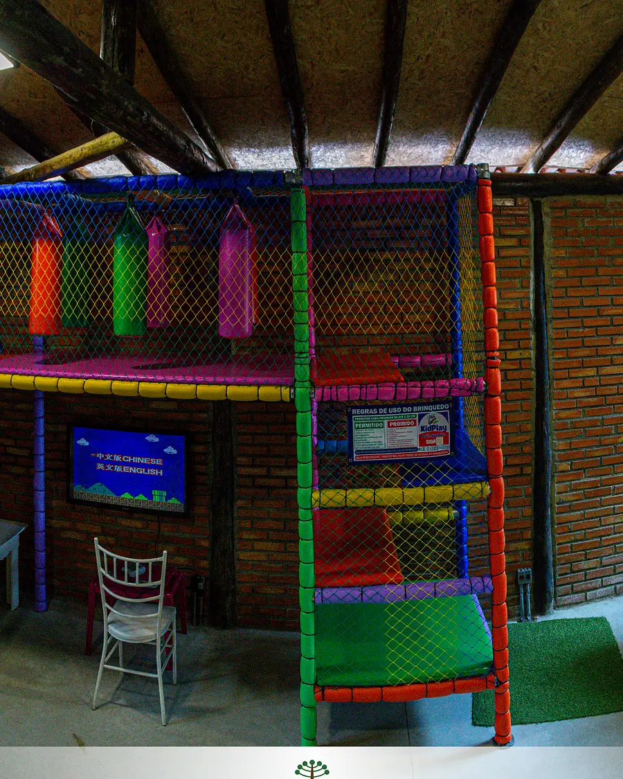 Espaço kids com brinquedão